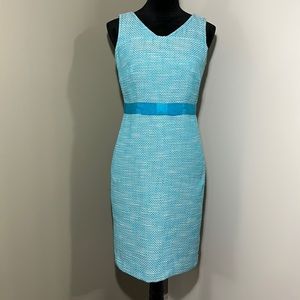 Talbots Women’s Fully Lined Office/Professional Dress with Attached Belt